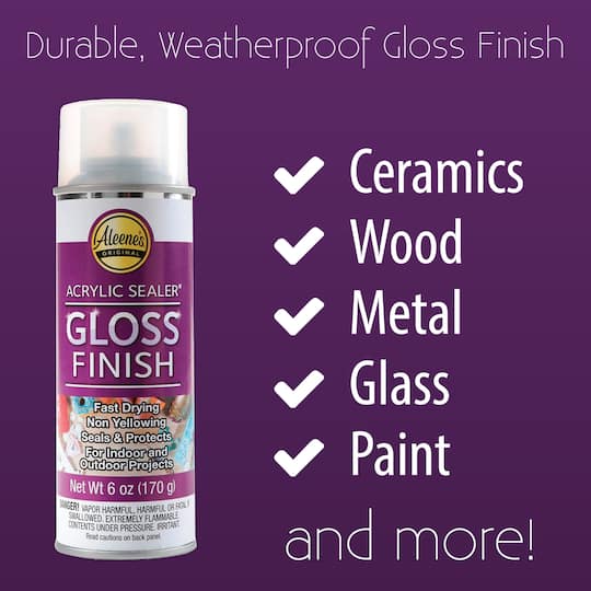 Aleene's® Spray Acrylic Sealer® Gloss Finish